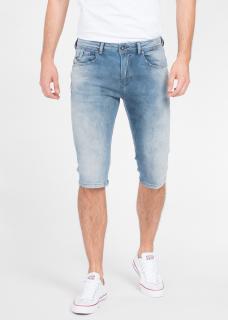 M.O.D. pánské capri džíny Ricardo shorts trunk blue modré Velikost: 30