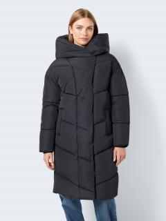 Noisy May dámský zimní kabát Newtally černý Velikost: L