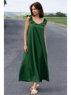 Only dámské midi šaty Zora zelené Velikost: M