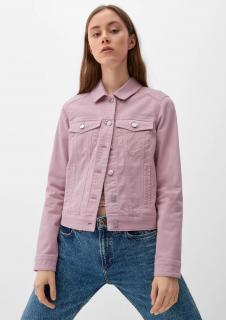 Q/S s.Oliver dámská džínová bunda světle lila Velikost: L