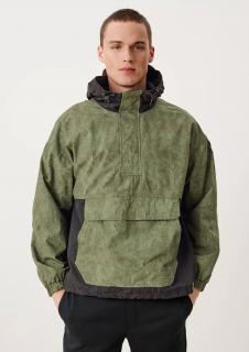 Q/S s.Oliver pánská lehká bunda s kapucí zelená Velikost: XL