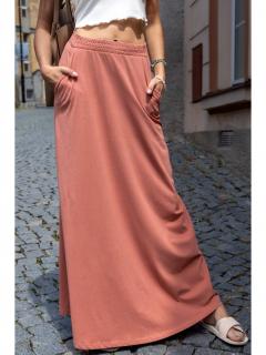 s.Oliver dámská maxi sukně s kapsami starorůžová Velikost: 32