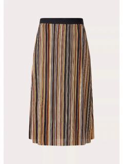 s.Oliver dámská plisovaná sukně midi s proužky Velikost: 32
