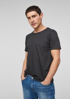s.Oliver pánské triko basic s krátkým rukávem černé 2ks Velikost: L