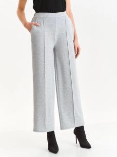 Top Secret dámské úpletové kalhoty s puky šedé Velikost: 36