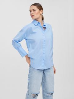 Vero Moda dámská košile Stinna dlouhý rukáv světle modrá Velikost: XL