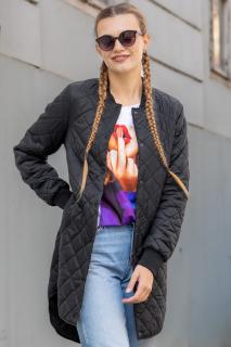 Vero Moda dámská lehká prodloužená bunda Hayle černá Velikost: L