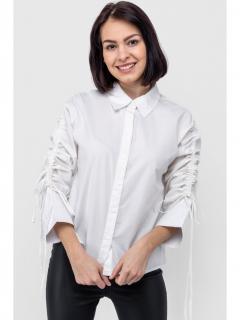 Vero Moda dámská oversized košile Renee bílá Velikost: XL