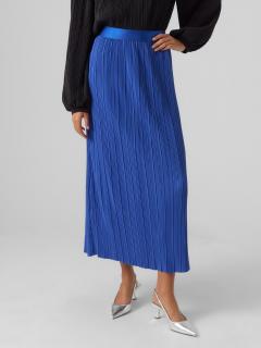 Vero Moda dámská plisovaná sukně Aurora modrá Velikost: L