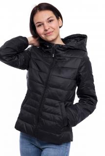Vero Moda dámská prošívaná lehká přechodová bunda Ikkola černá Velikost: M