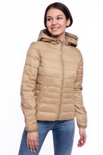 Vero Moda dámská prošívaná lehká přechodová bunda Ikkola sepiová Velikost: M
