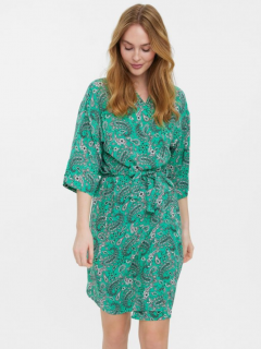 Vero Moda dámské kimonové šaty Signe zelené Velikost: M