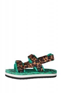 Vero Moda dámské sandály na platformě zelené Velikost: 36