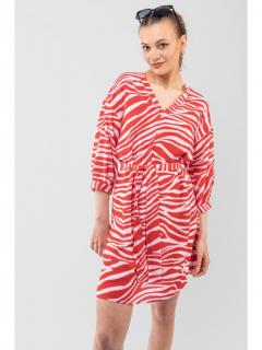 Vero Moda dámské šaty Seba červené Velikost: XL