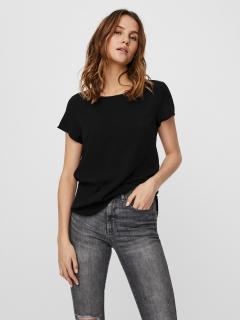 Vero Moda dámské volné triko Becca černé Velikost: L