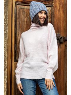 Vero Moda dámský svetr s rolákovým límcem Brenda lila Velikost: XL
