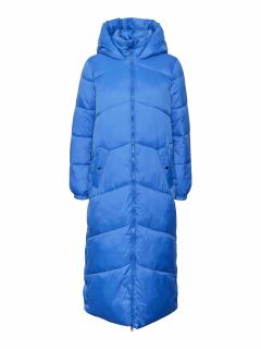 Vero Moda dámský zimní maxi kabát Uppsala modrý Velikost: L
