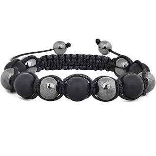 16-25cm unisex náramek černý (Likvidace skladu)