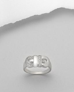 54vel. prsten nekonečno 3,7gr Infinity (Materiál stříbro Ag 925/1000 - likvidace skladu)