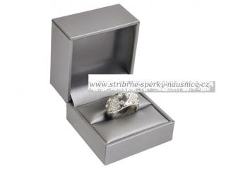 Luxusní stříbrná krabička (Dárkové krabičky na šperky)