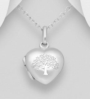 Medailon strom života 2gr (Materiál stříbro Ag 925/1000)