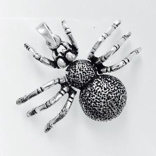 Přívěsek pavouk 10,3gr (Šperky oxidované stříbro Ag 925/1000 masivní)