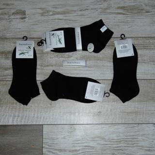 Dámské kotníkové ponožky  (černé)
