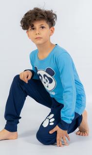 Dětské pyžamo dlouhé I love you  3 - 4 modrá