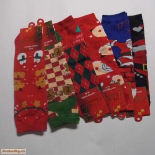 Pánské bavlněné vánoční ponožky (AZMF Merry Christmas)