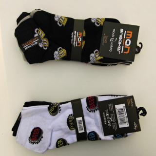 Pánské kotníkové ponožky - pivo (man sneaker 3 ks)