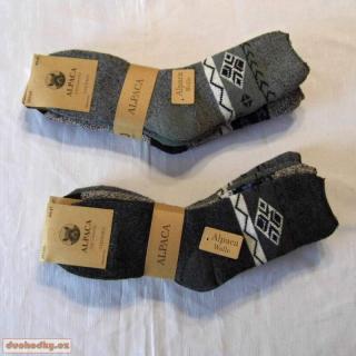 Pánské zimní  ponožky alpaka  zdravotní (Pesail  EUR 44-47)