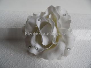 bizuterka-eshop.cz Květ bílý BZ-03437