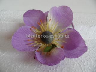 bizuterka-eshop.cz Květ fialový BZ-03416