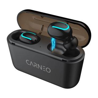 Bluetooth slúchadlá do uší Carneo S4 - čierne