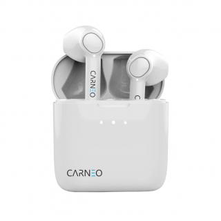 Bluetooth slúchadlá do uší Carneo S8 - biele