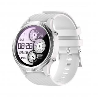 Smart hodinky Carneo ATHLETE GPS - strieborné