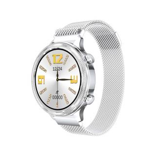 Smart hodinky Carneo Gear+ Deluxe - strieborné