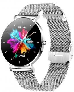 Smart hodinky CARNEO Phoenix HR+ strieborné