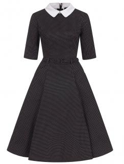 Collectif retro šaty Winona - Mini Polka Velikost: 4XL (UK 22)
