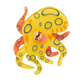 Erstwilder brož The Busy Blue-Ringed Octopus