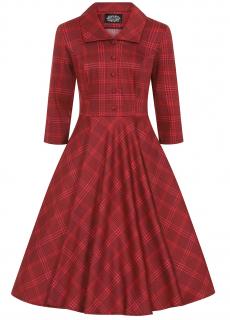 H&R London retro šaty Blake Velikost: 2XL (UK 18)