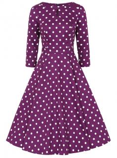 H&R London retro šaty Madalyn Velikost: M (UK 12)
