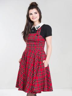 Šatová sukně - retro šaty s laclem Irvine Velikost: 3XL (UK 20)