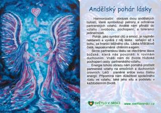 Andělský pohár lásky - harmonizační obrázek