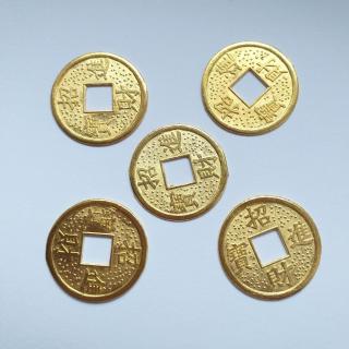 Čínská mince pro štěstí 5 ks