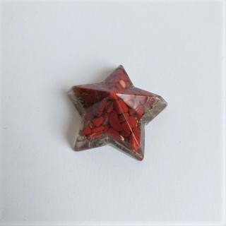 Mini orgonit - jaspis červený