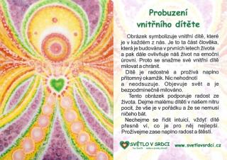 Probuzení vnitřního dítěte - harmonizační obrázek