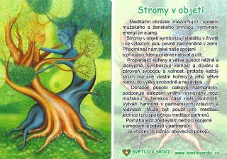 Stromy v objetí - harmonizační obrázek