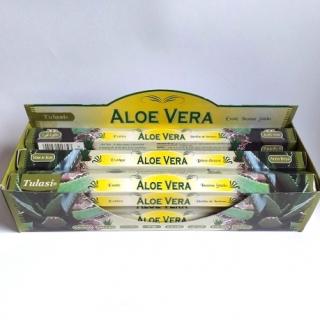 Tulasi Aloe Vera indické vonné tyčinky 20 ks