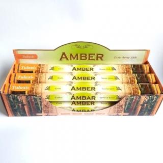 Tulasi Amber indické vonné tyčinky